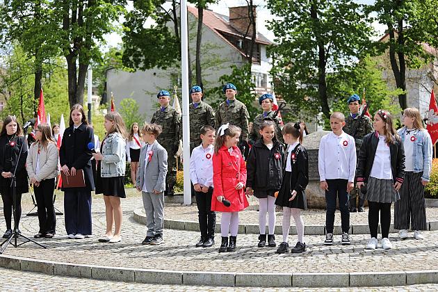 Lęborczanie uroczyście świętowali 234. rocznicę uchwalenia Konstytucji 3 Maja