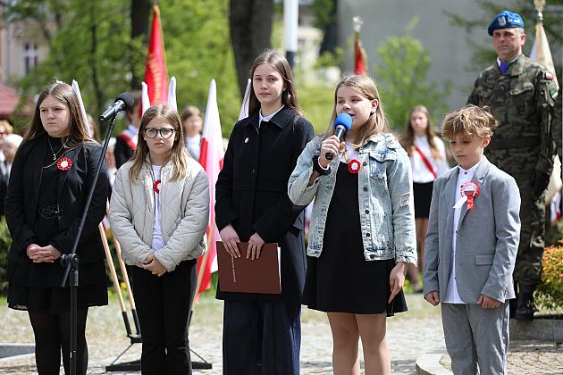 Lęborczanie uroczyście świętowali 234. rocznicę uchwalenia Konstytucji 3 Maja