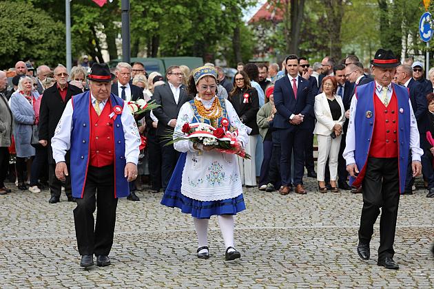 Lęborczanie uroczyście świętowali 234. rocznicę uchwalenia Konstytucji 3 Maja