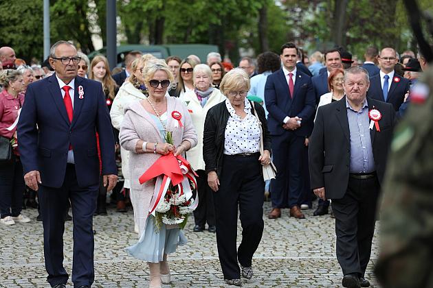 Lęborczanie uroczyście świętowali 234. rocznicę uchwalenia Konstytucji 3 Maja