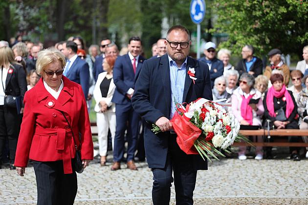 Lęborczanie uroczyście świętowali 234. rocznicę uchwalenia Konstytucji 3 Maja