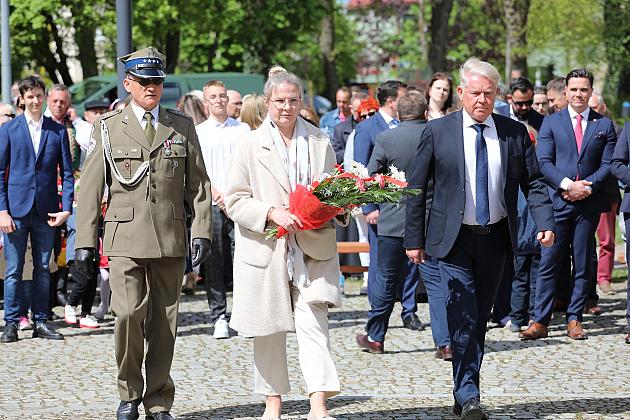 Lęborczanie uroczyście świętowali 234. rocznicę uchwalenia Konstytucji 3 Maja