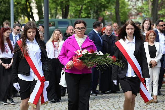 Lęborczanie uroczyście świętowali 234. rocznicę uchwalenia Konstytucji 3 Maja