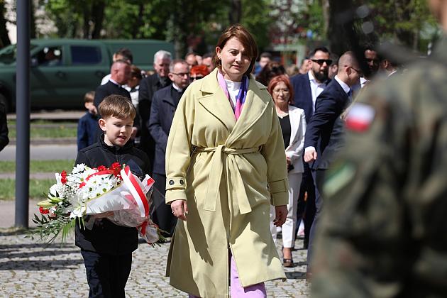 Lęborczanie uroczyście świętowali 234. rocznicę uchwalenia Konstytucji 3 Maja