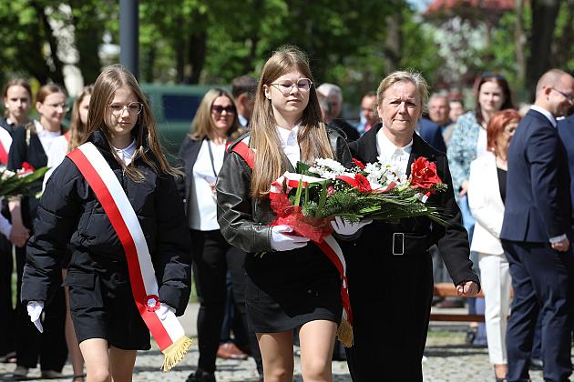 Lęborczanie uroczyście świętowali 234. rocznicę uchwalenia Konstytucji 3 Maja