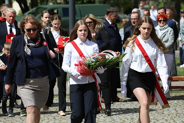 Lęborczanie uroczyście świętowali 234. rocznicę uchwalenia Konstytucji 3 Maja