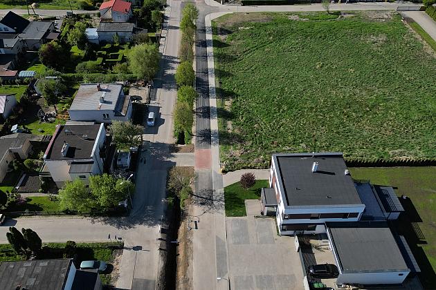 Drugi etap budowy ul. Myśliwskiej za nami