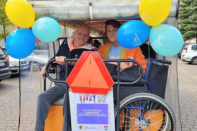 Melexem po Lęborku. Seniorzy zobaczyli nowe ulice, skwery i ciekawe zakątki miasta