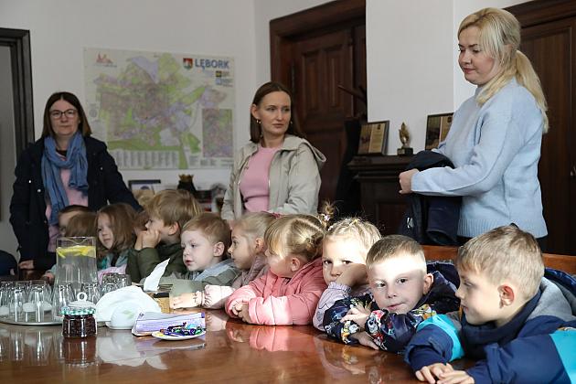 Mali goście w ratuszu