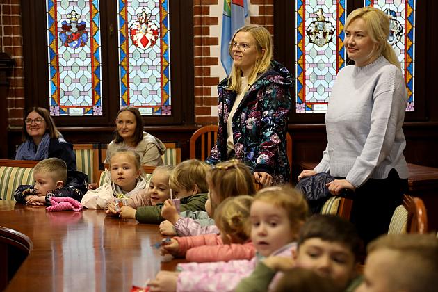 Mali goście w ratuszu