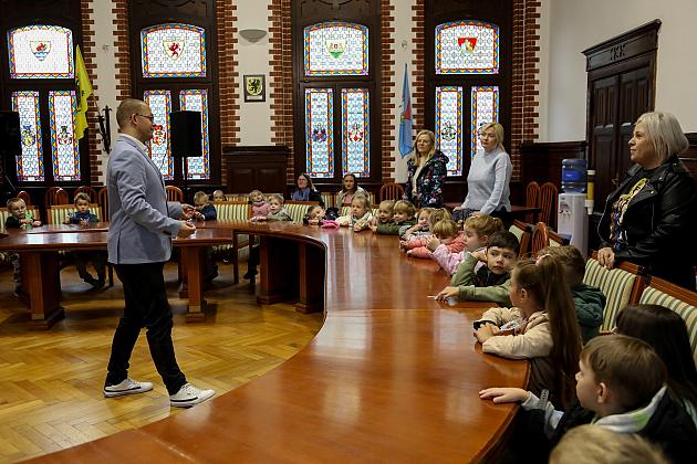 Mali goście w ratuszu