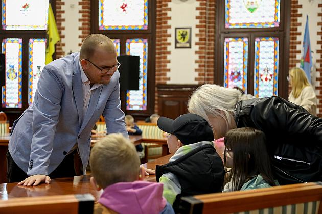 Mali goście w ratuszu