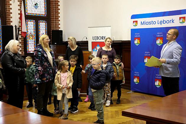 Mali goście w ratuszu