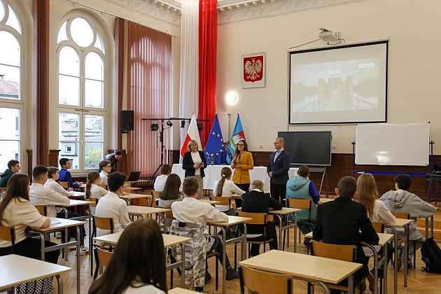 Lekcja obywatelska w Szkole Podstawowej nr 3