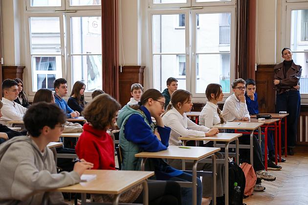 Lekcja obywatelska w Szkole Podstawowej nr 3