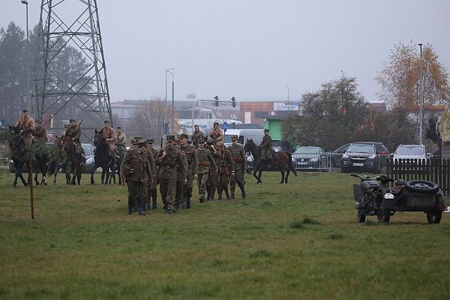 Lębork uczcił niepodległość widowiskiem o „Hubalu”
