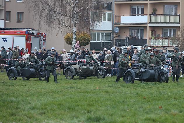 Lębork uczcił niepodległość widowiskiem o „Hubalu”