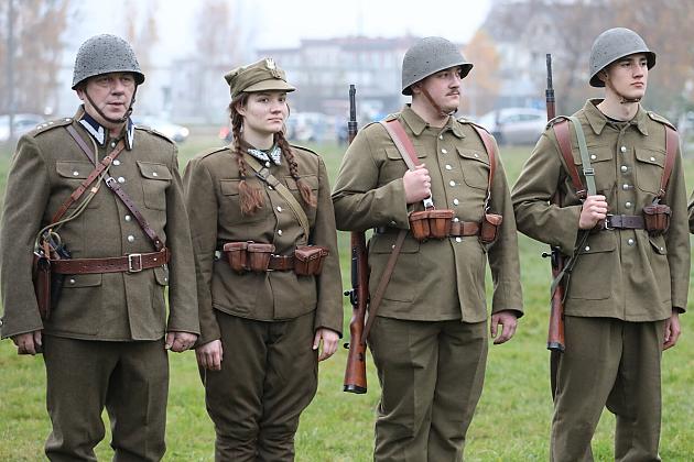 Lębork uczcił niepodległość widowiskiem o „Hubalu”