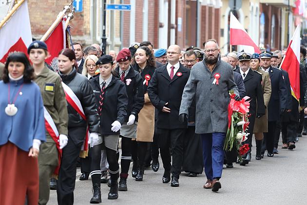 Z dumą i radością lęborczanie uczcili Narodowe Święto Niepodległości