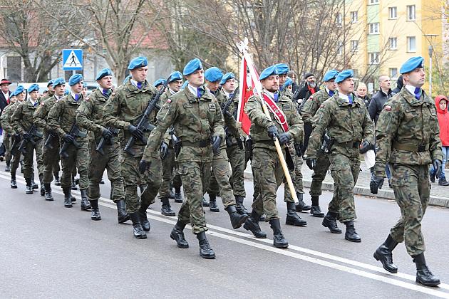 Z dumą i radością lęborczanie uczcili Narodowe Święto Niepodległości