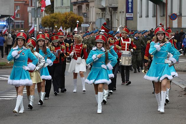 Z dumą i radością lęborczanie uczcili Narodowe Święto Niepodległości