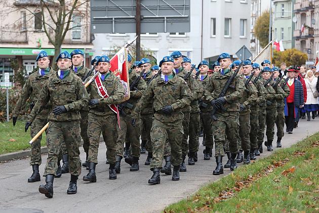 Z dumą i radością lęborczanie uczcili Narodowe Święto Niepodległości