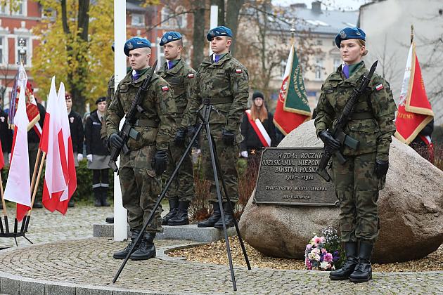Z dumą i radością lęborczanie uczcili Narodowe Święto Niepodległości