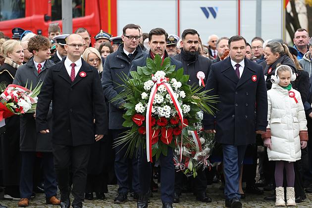 Z dumą i radością lęborczanie uczcili Narodowe Święto Niepodległości
