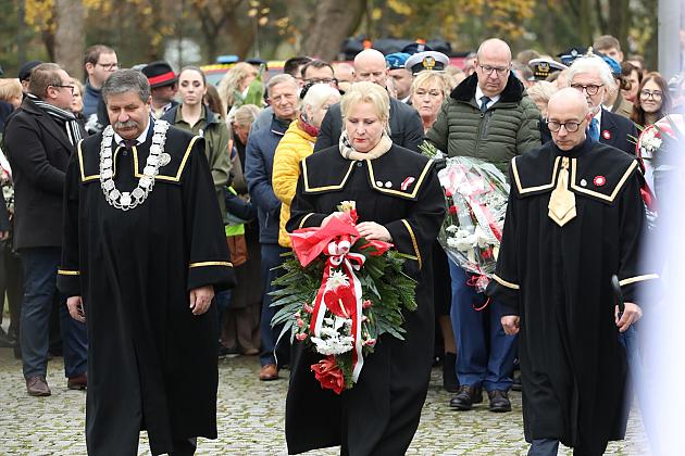 Z dumą i radością lęborczanie uczcili Narodowe Święto Niepodległości