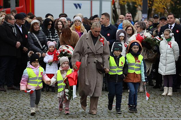 Z dumą i radością lęborczanie uczcili Narodowe Święto Niepodległości