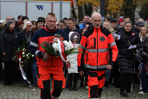 Z dumą i radością lęborczanie uczcili Narodowe Święto Niepodległości