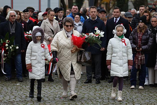 Z dumą i radością lęborczanie uczcili Narodowe Święto Niepodległości