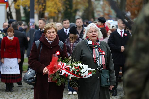 Z dumą i radością lęborczanie uczcili Narodowe Święto Niepodległości