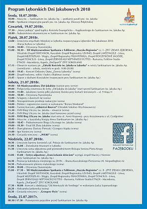 Lęborskie Dni Jakubowe 2018