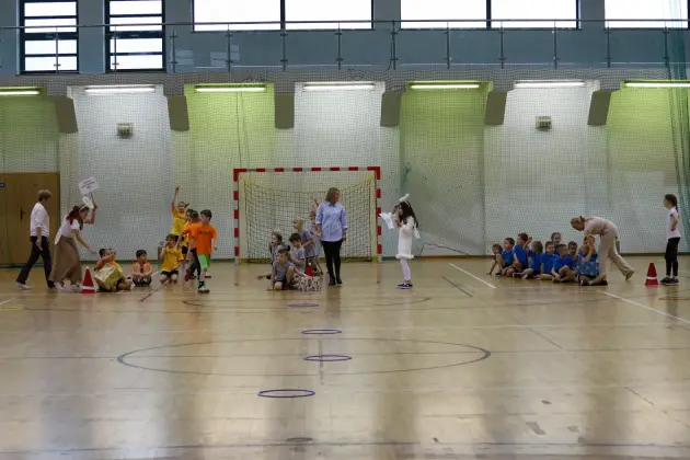 „Lęborskie pierwszaki to fajne dzieciaki” – sportowe święto najmłodszych