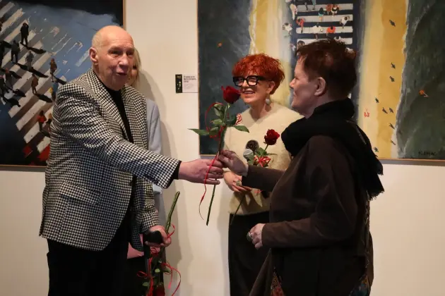 Malarstwo jako list – nowa wystawa Ryszarda M. Zająca