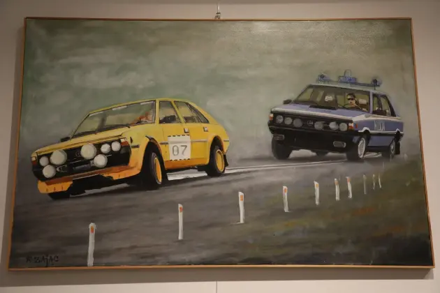 Malarstwo jako list – nowa wystawa Ryszarda M. Zająca