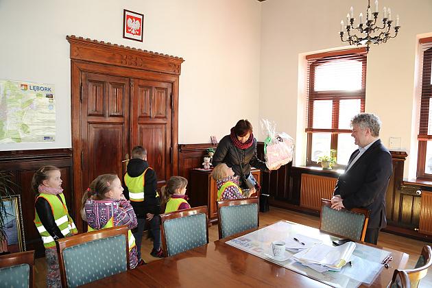 Wielkanocna wizyta przedszkolaków