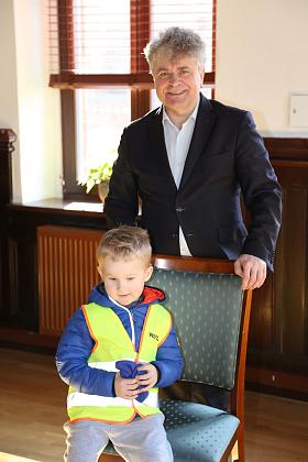 Wielkanocna wizyta przedszkolaków