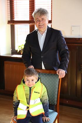 Wielkanocna wizyta przedszkolaków