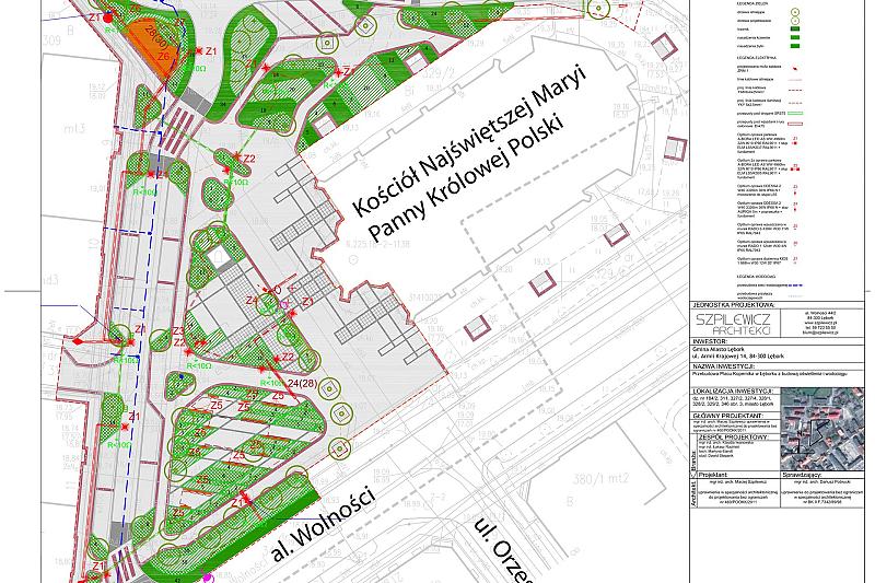 Wizualizacja przebudowy Placu Kopernika. Trwa przetarg