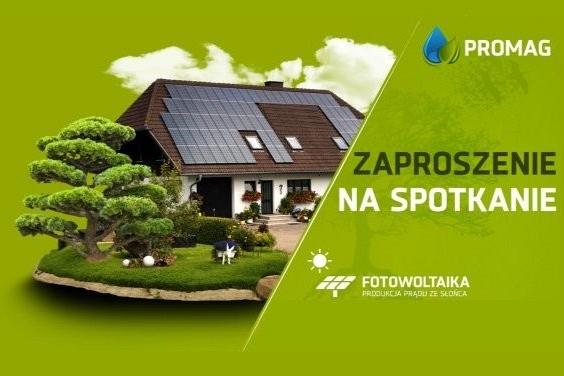 Zapraszanie na spotkanie o fotowoltaice