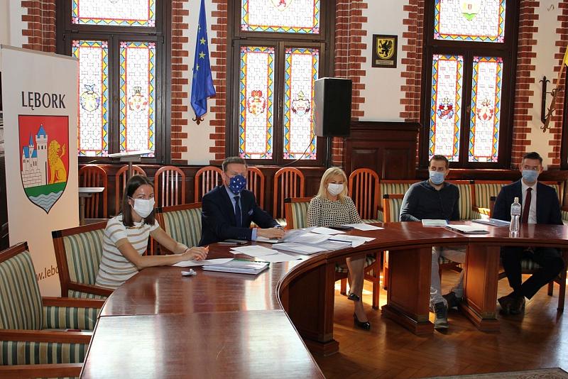 Reprezentacja MOF Lęborka o drogach dla rowerów