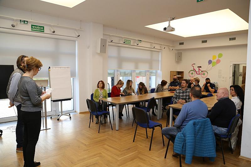 O uzależnieniach na szkoleniu