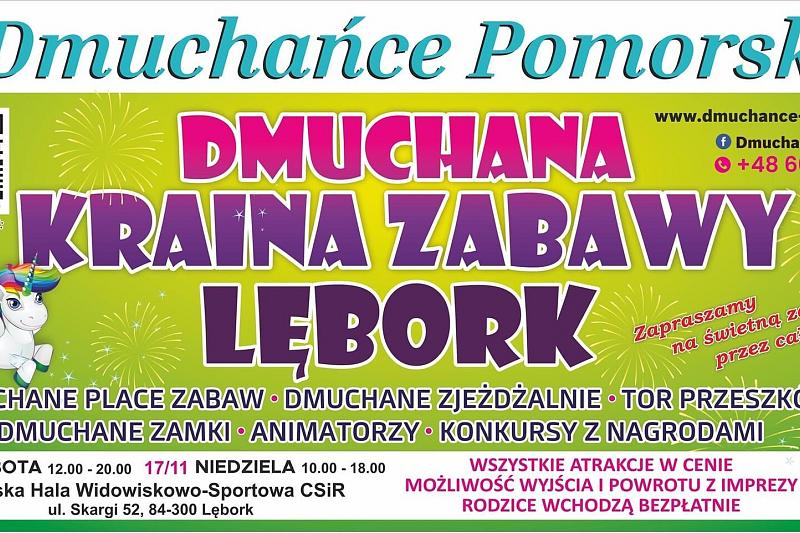 Dmuchana Kraina Zabawy w Lęborku!