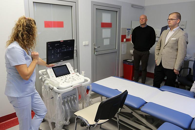 Miasto Lębork wsparło zakup nowoczesnego aparatu USG dla szpitala