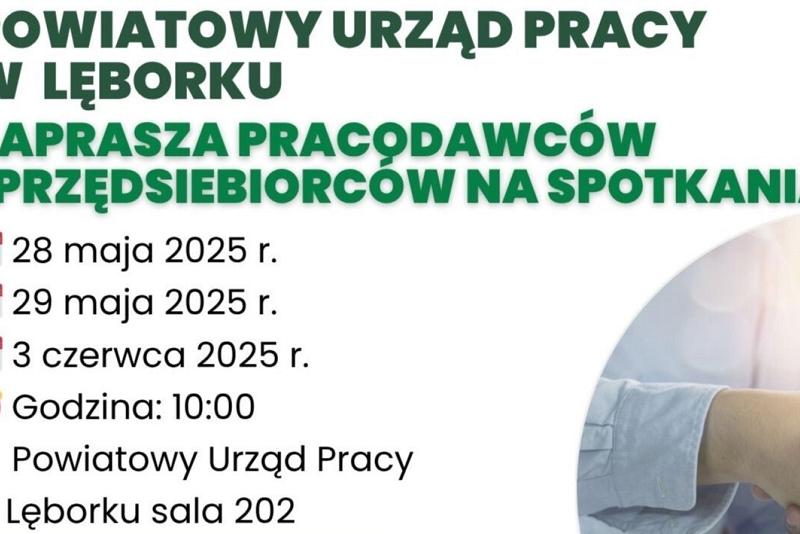 Powiatowy Urząd Pracy zaprasza pracodawców i przedsiębiorców