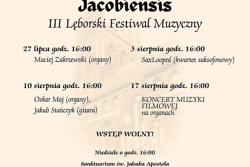 Jacobiensis – Lęborski Festiwal Muzyczny po raz trzeci