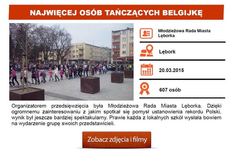 Lębork w Księdze Rekordów Polski 2015