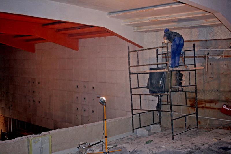 Trwają prace remontowe w budynku kina